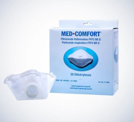 P-2900 Maska Med Comfort FFP2 el.vez.