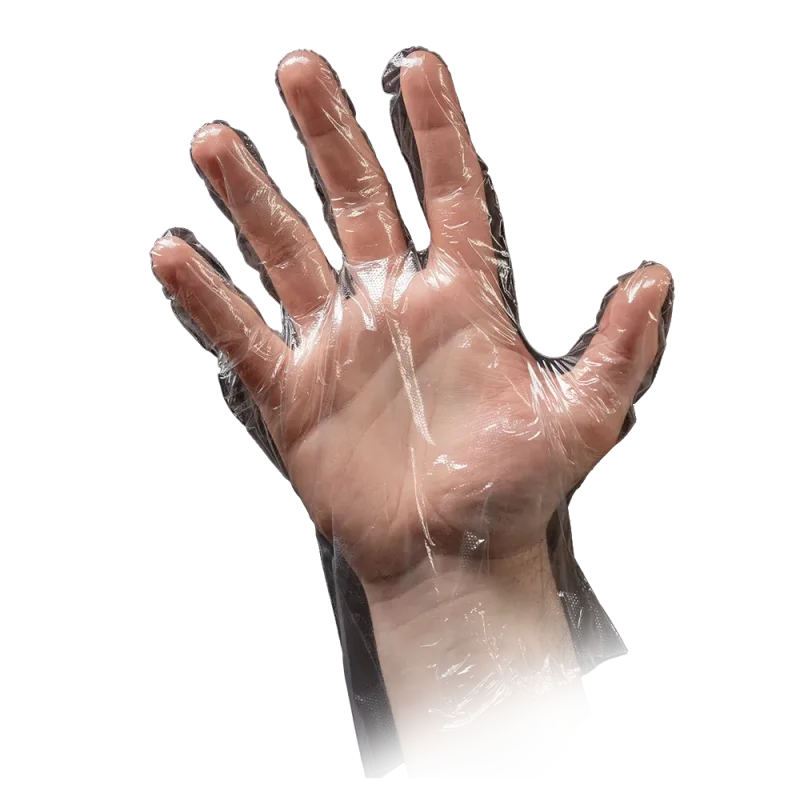 01090-L Rukavice PE Med Comfort 30 cm kut L