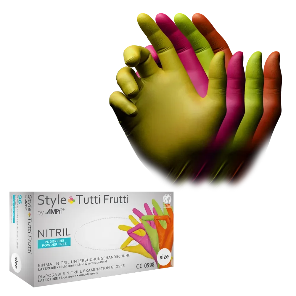 01175-XS Rukavice Style Tuttifrutti nitril 96/1 XS