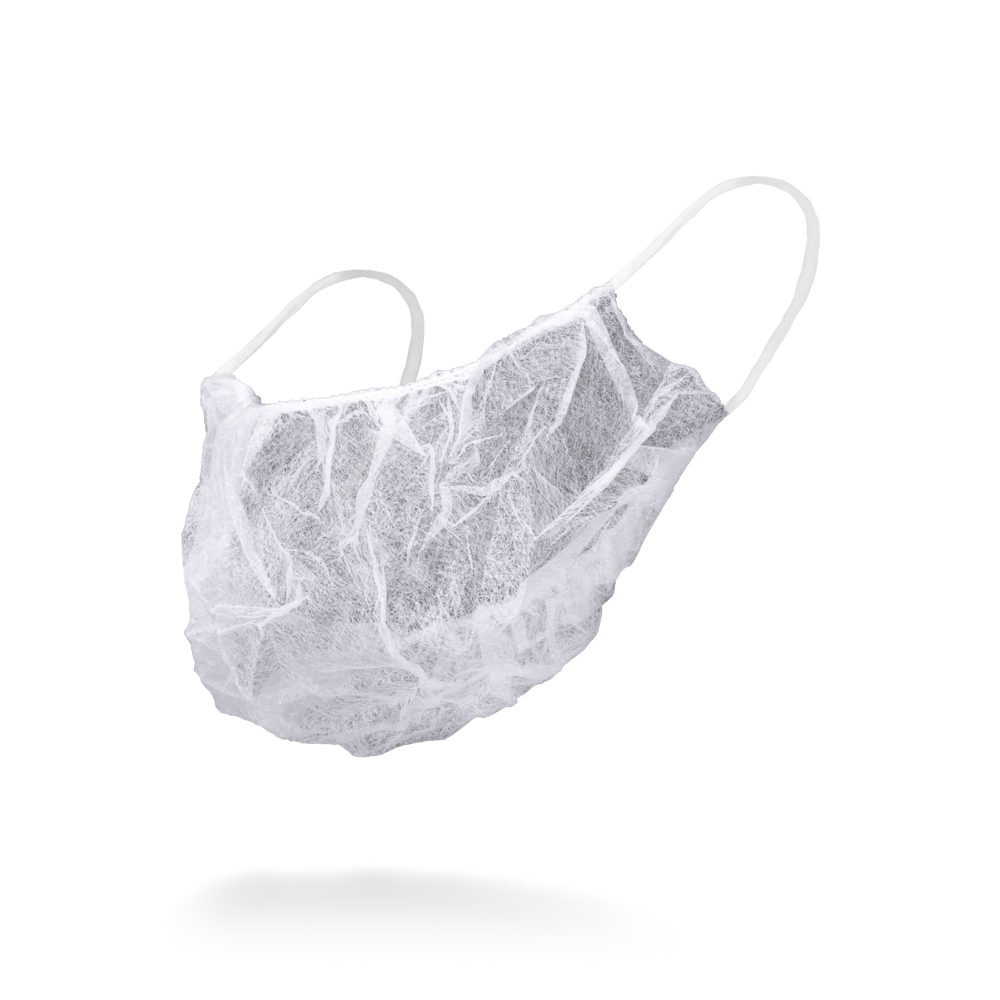02040-W Maska zaštitna za bradu 100/1 bijela