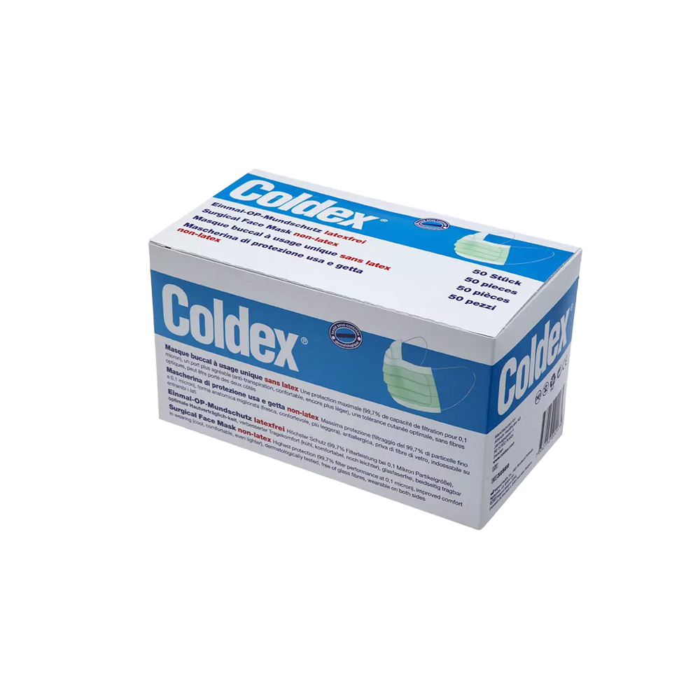 02050 Maska Coldex Face Mask 3-slojna 50/1