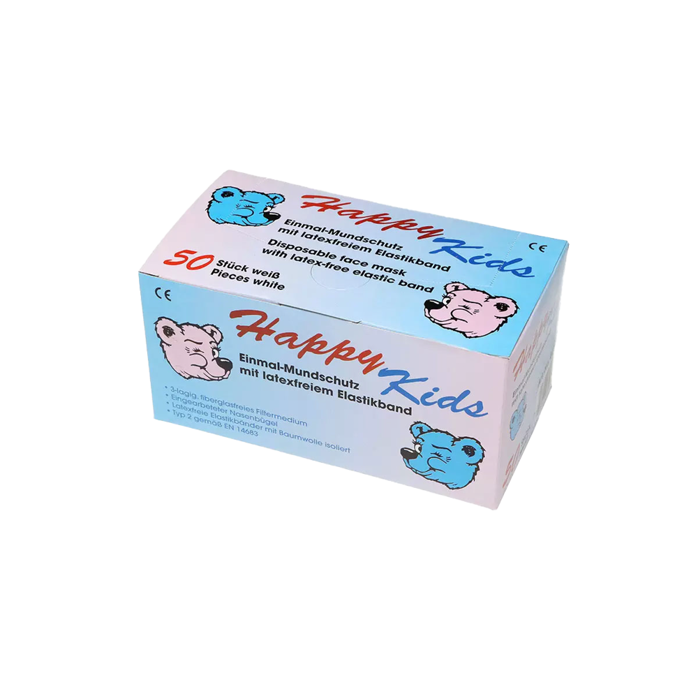 02501 Maska Happy Kids 3-slojna 50/1 medvjedići