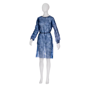 05500-DB Mantil za posjete Med Comfort tamno plavi