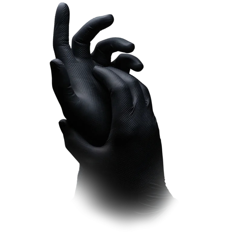 081312-XL Rukavice Solid Safety High Grip nitril crna 100/1 XL