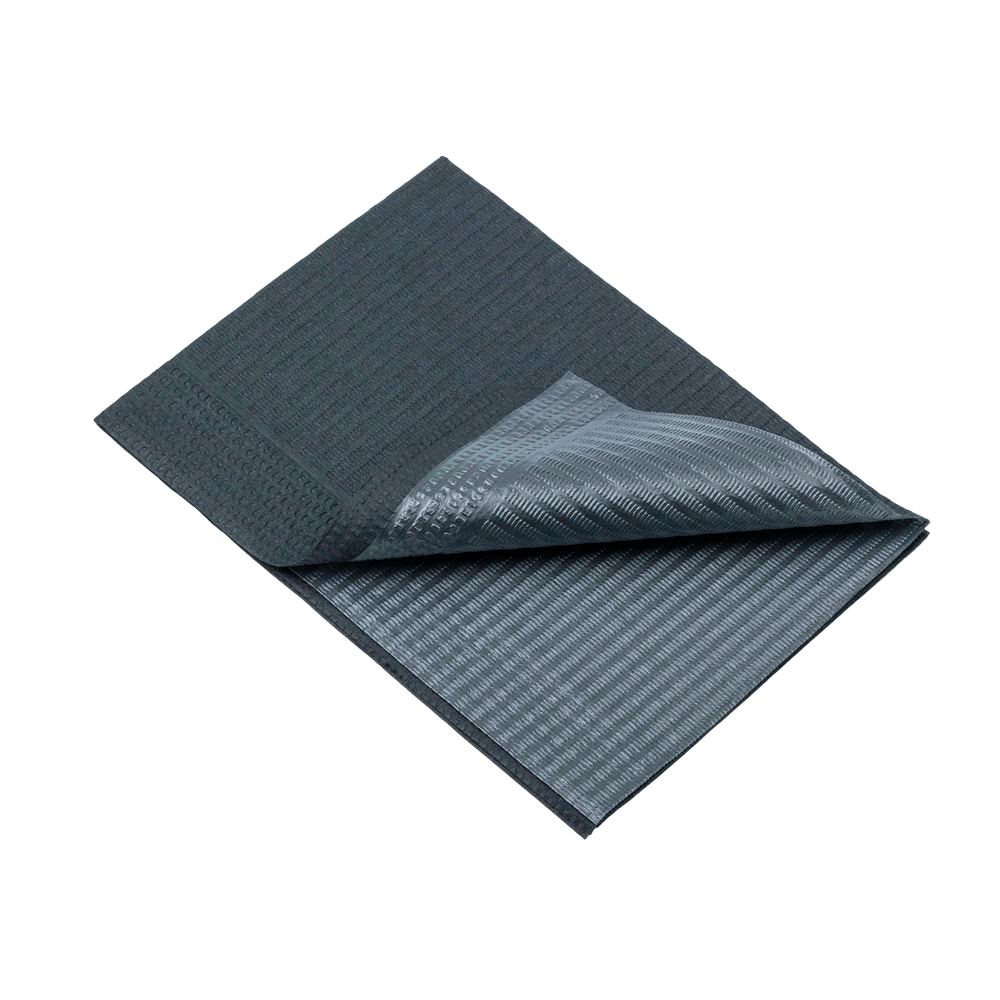 09027-SCH Ubrus 33x45cm  500/1 2 sloja crna