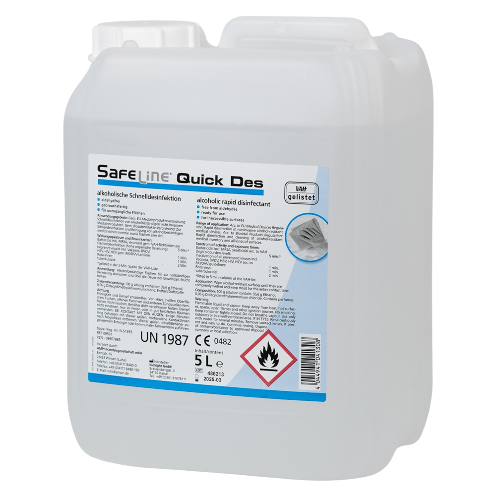 09921-N Safeline quick desinfection 5L
