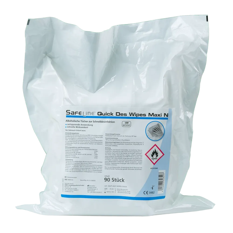 09929-N Dezinfekcijske maramice Safeline Maxi N refil