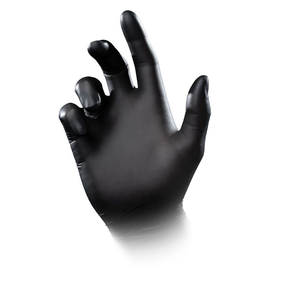 191-012-L Rukavice Black 300 nitril crne 100/1 L