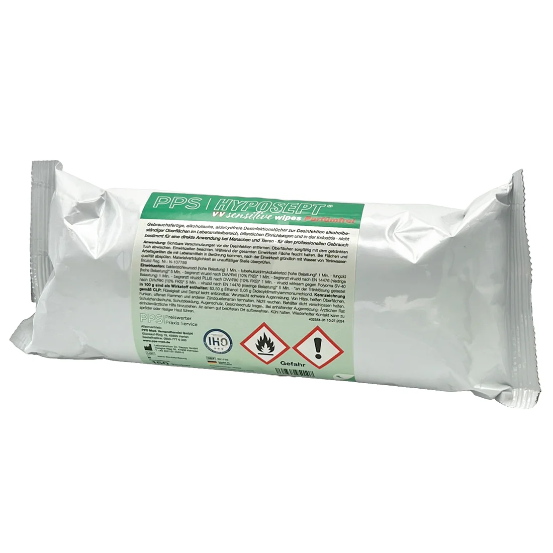 40306 Hyposept Sensitive maramice bez parfema 150 kom