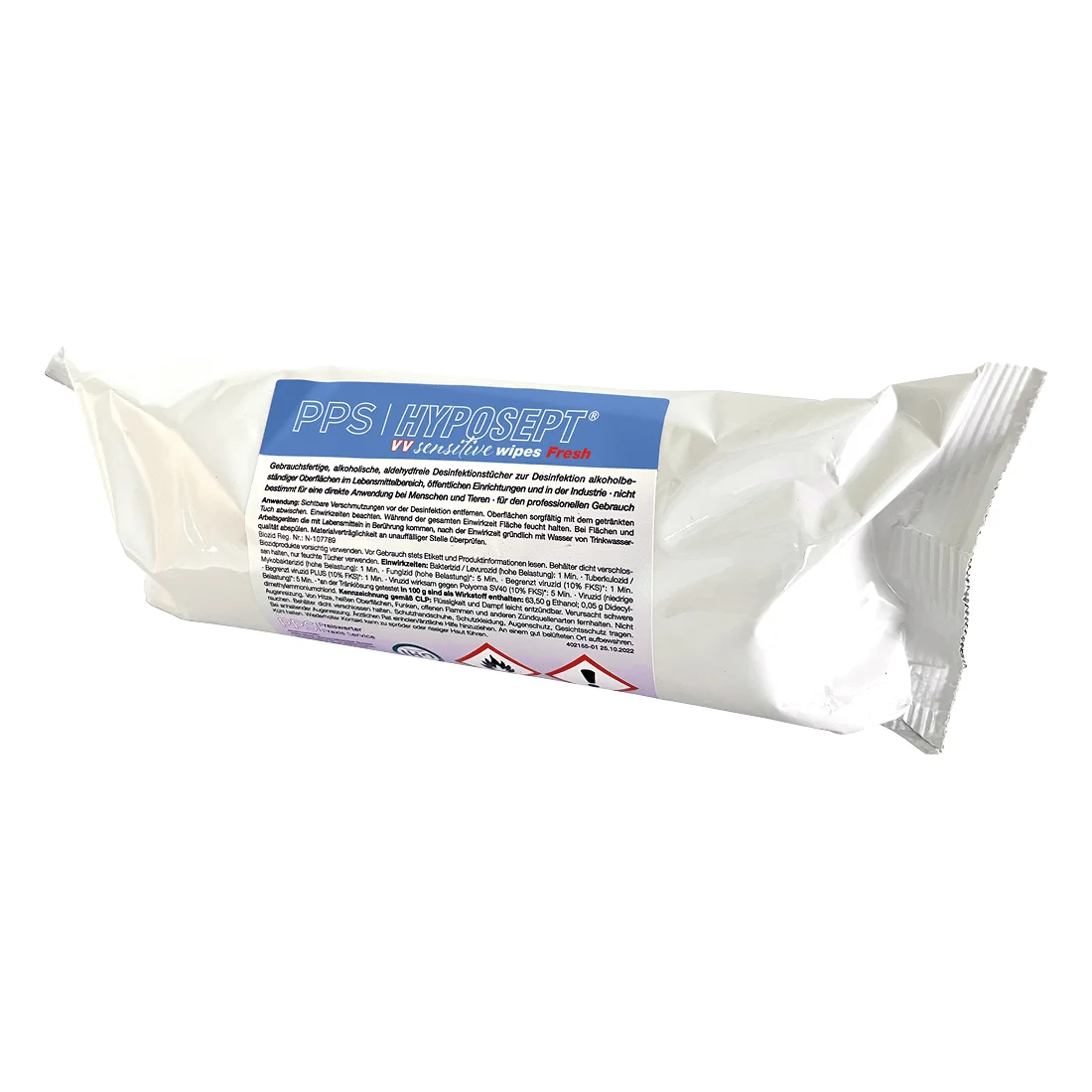 40308 Hyposept Sensitive maramice Fresh  150 kom