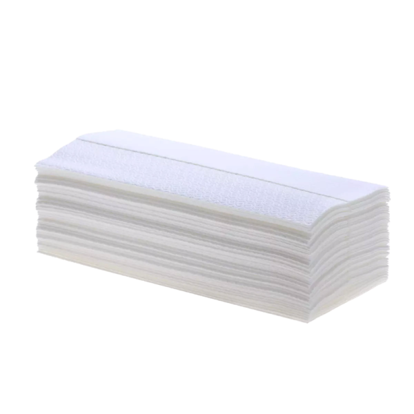 701433 Papir V-preklop 2. slojni 25x23 V f bijeli preklopni