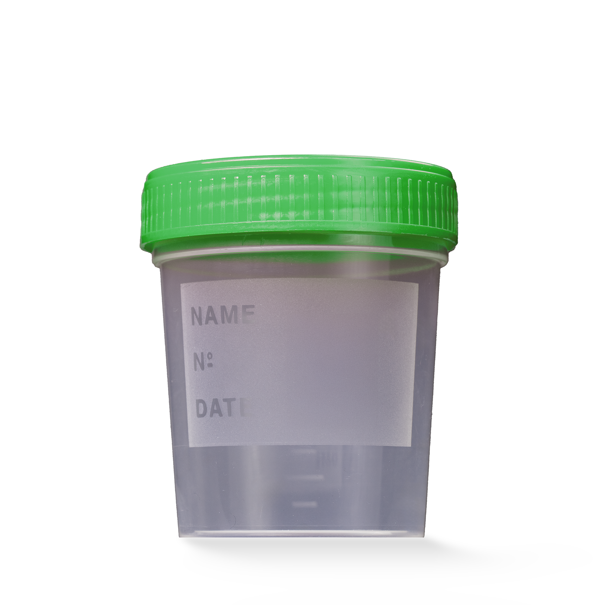 L-09184 MC Posuda za urin 100 mL sa zelenim zatvaračem
