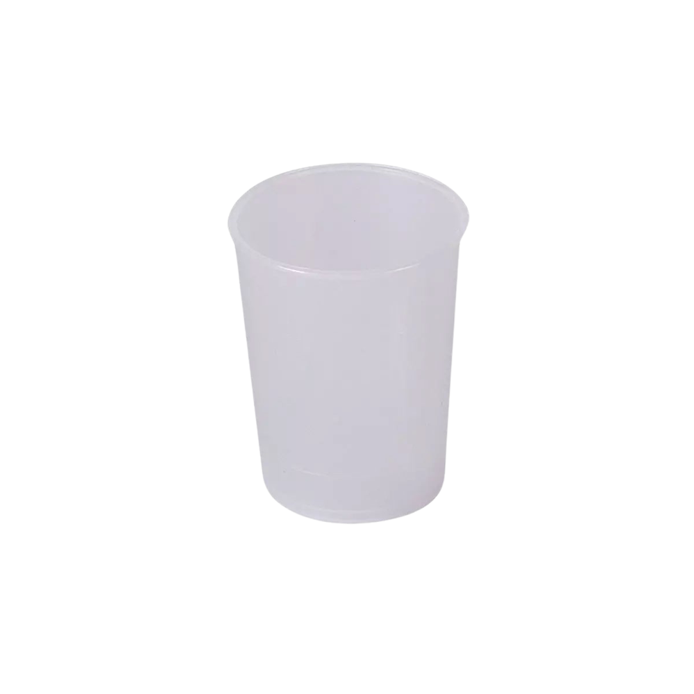 L-09192 MC Čaša doljnj dio 250 mL TRANSPARENTNA PP