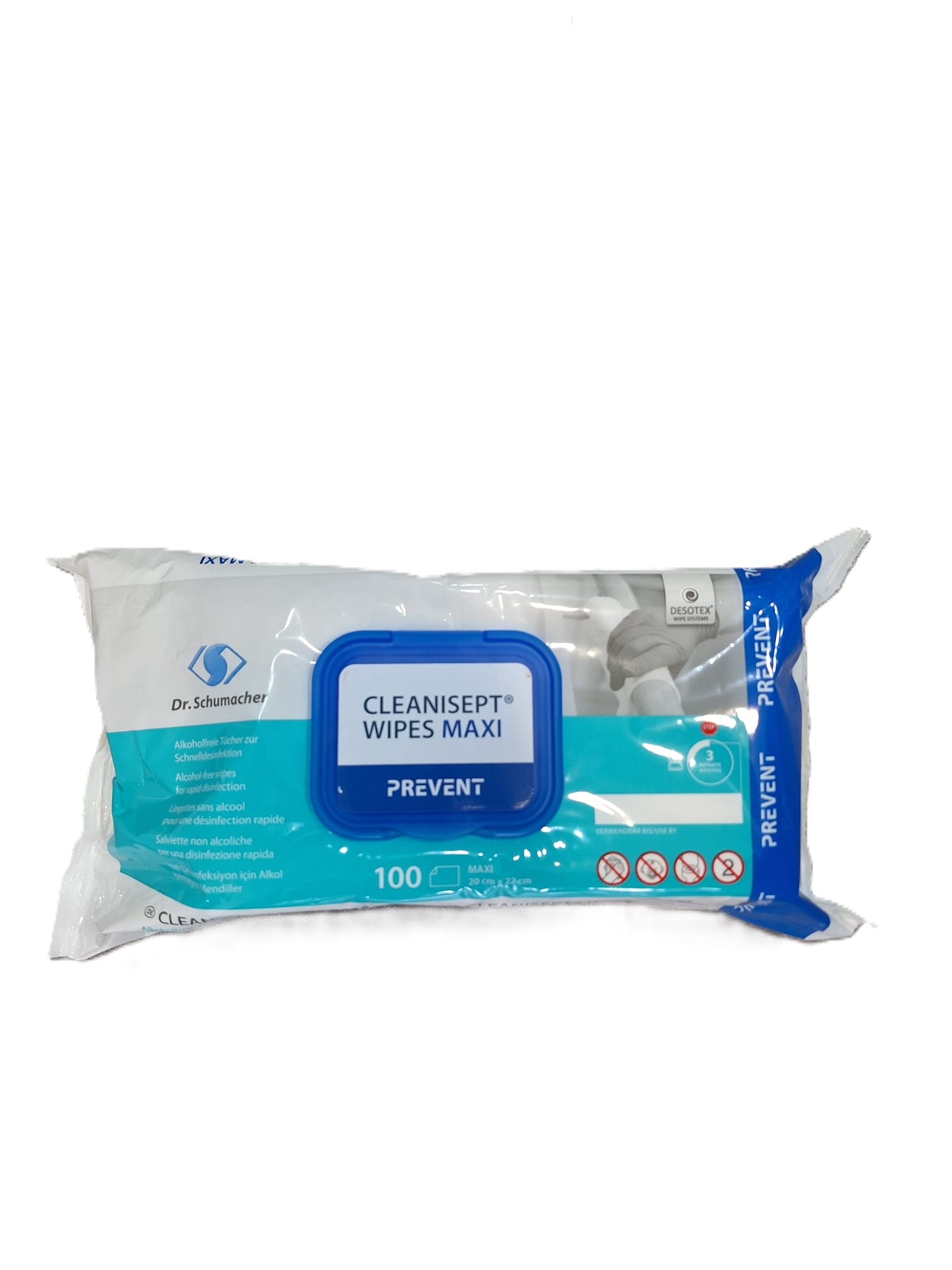 MC430000 Cleansept wipes maxi  Prevent 100 kom