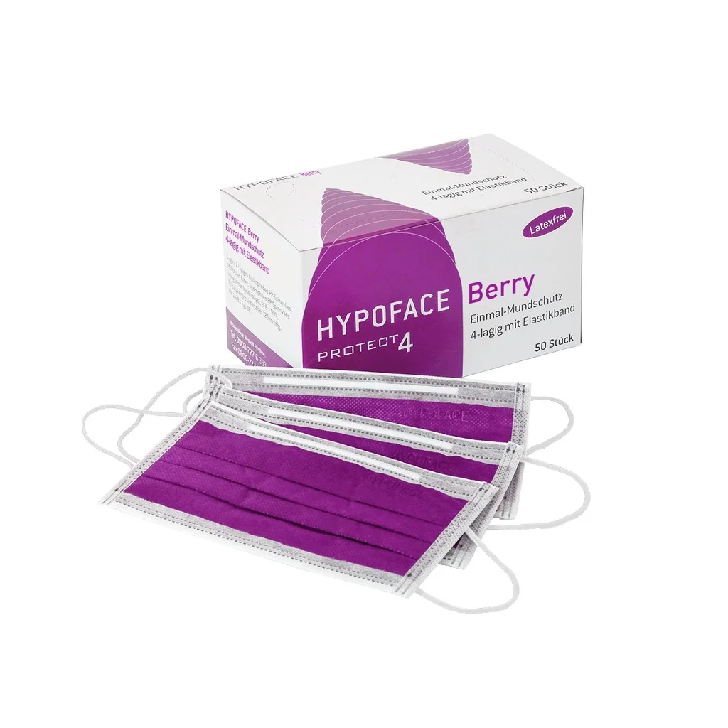 02200-BERRY Maska Hypo Mask  4-slojna 50/1 berry